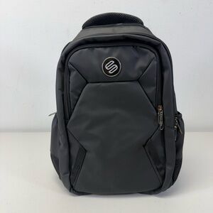 Men's Black Tech Backpack with Laptop Pocket
